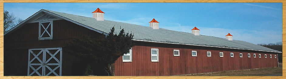 ​110' barn with four 42