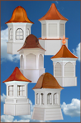 Our elegant cupolas are custom built